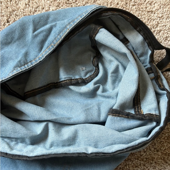 Large Denim Tote Bag - Picture 5 of 6